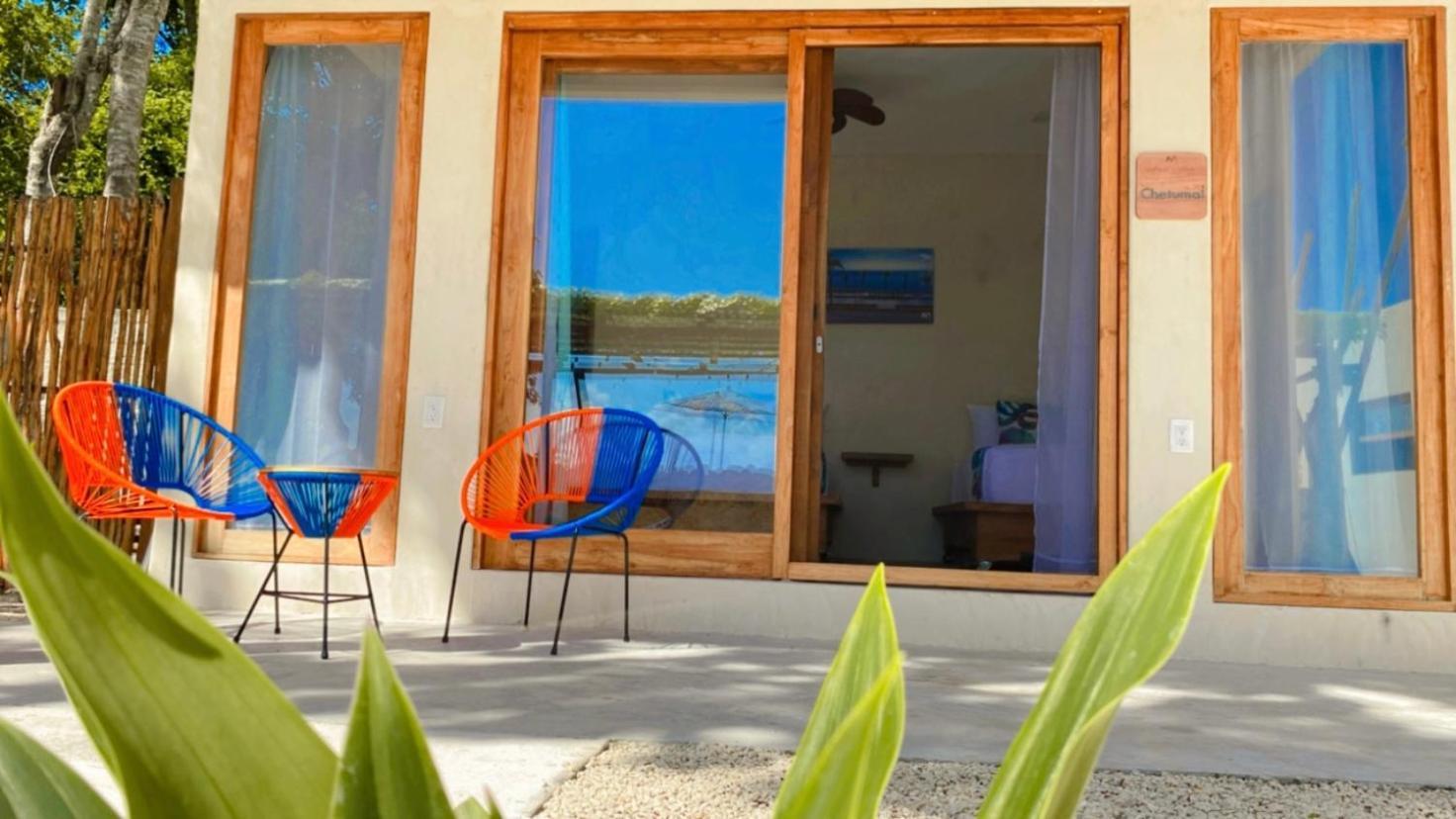 Hotel & Eco Cabanas Azul Maria 巴卡拉尔 外观 照片
