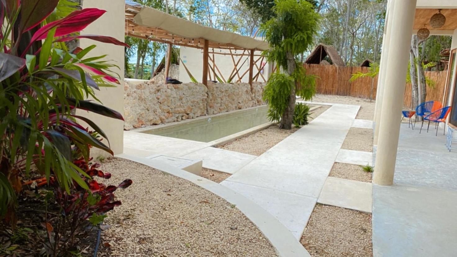 Hotel & Eco Cabanas Azul Maria 巴卡拉尔 外观 照片