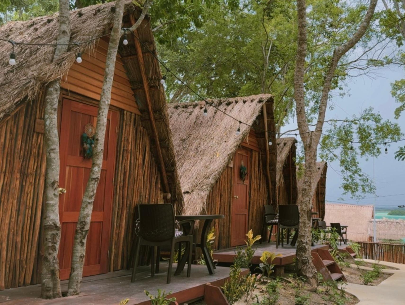 Hotel & Eco Cabanas Azul Maria 巴卡拉尔 外观 照片
