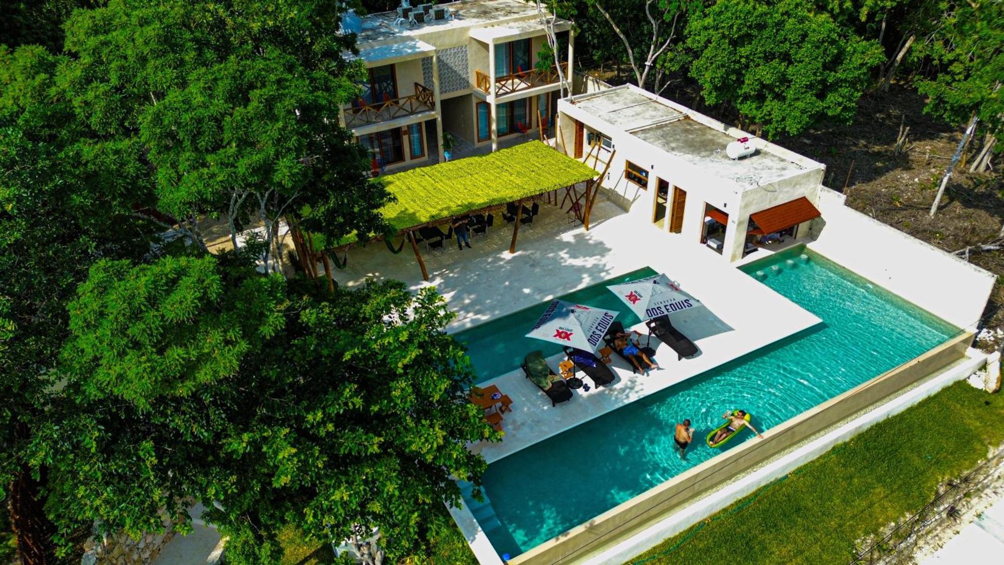 Hotel & Eco Cabanas Azul Maria 巴卡拉尔 外观 照片