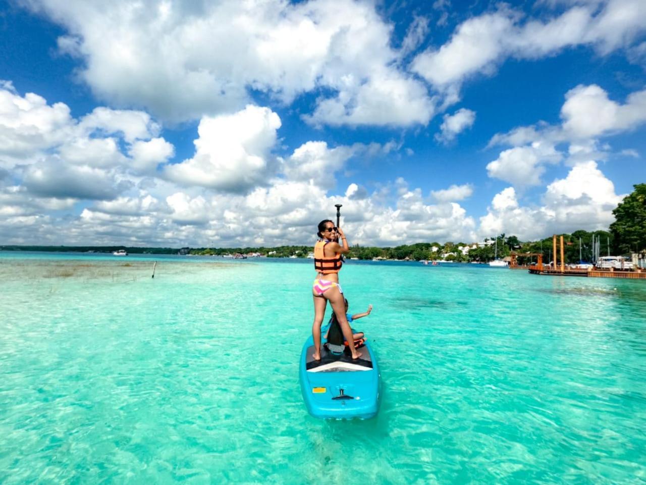 Hotel & Eco Cabanas Azul Maria 巴卡拉尔 外观 照片