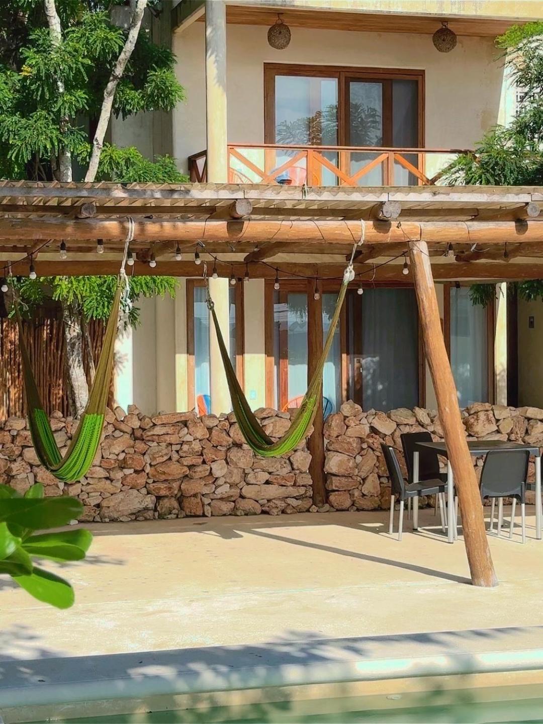 Hotel & Eco Cabanas Azul Maria 巴卡拉尔 外观 照片